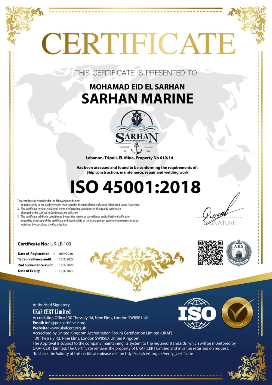 ISO 45001:2018