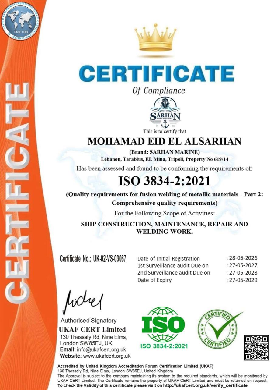 ISO 3834-2:2021